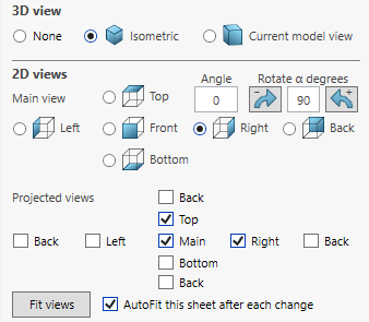 Drew main view project views