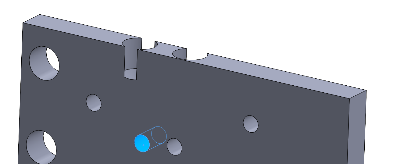 Lightning preselect hole