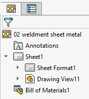 bill of materials in solidworks drawing