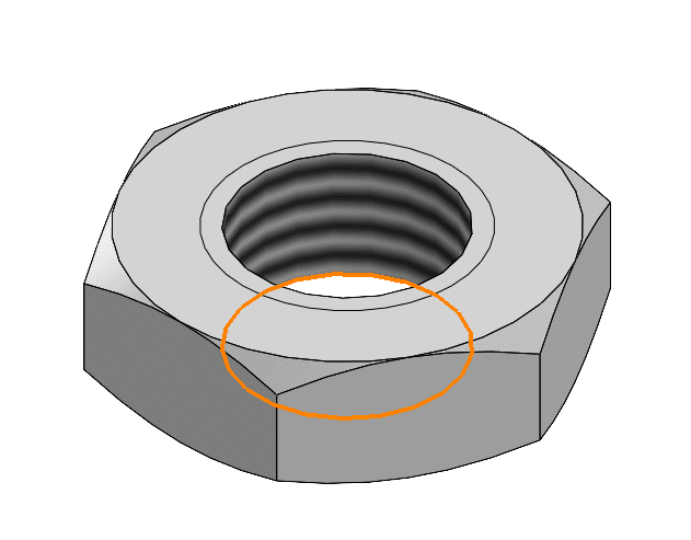 SelectByRay select silhouette edge in solidworks