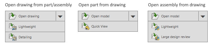 Drew open modes - detailing mode - lightweight