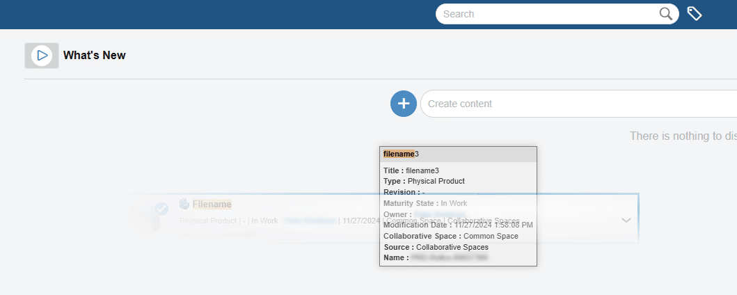 drag file in search
